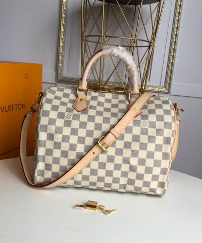 Сумка Louis Vuitton Speedy Damier Azur